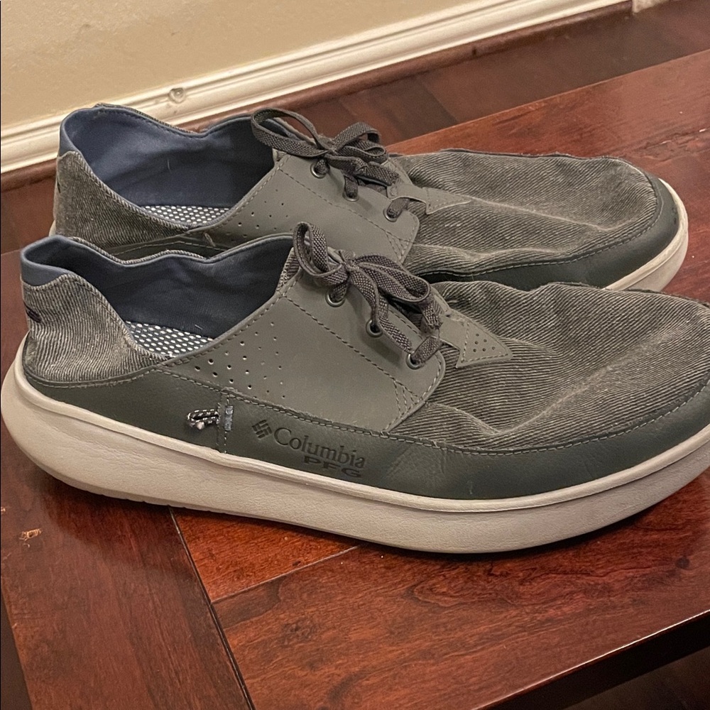 Columbia Men's Gray Boat Shoes Men’s size 12